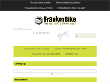 Tablet Screenshot of frankenbike.net